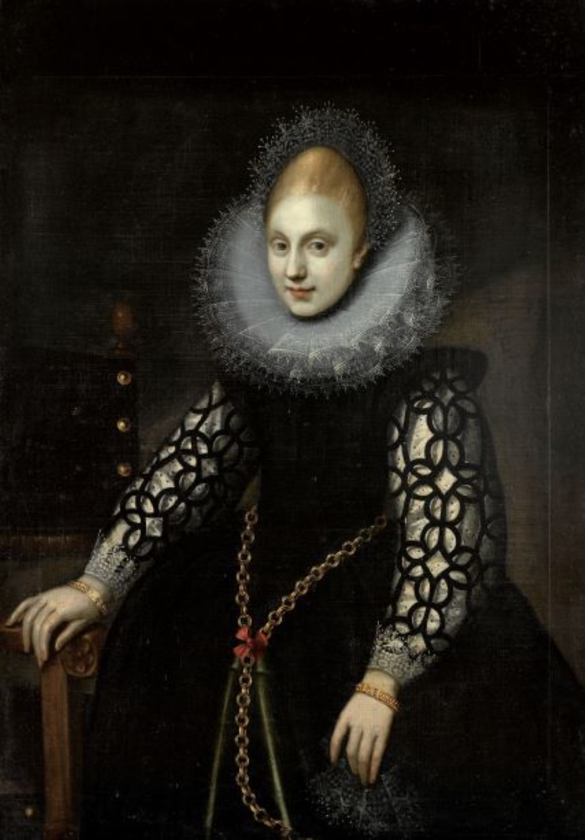 Appd Rrat Portrait d’apparat d’une femme par Lavinia Fontana