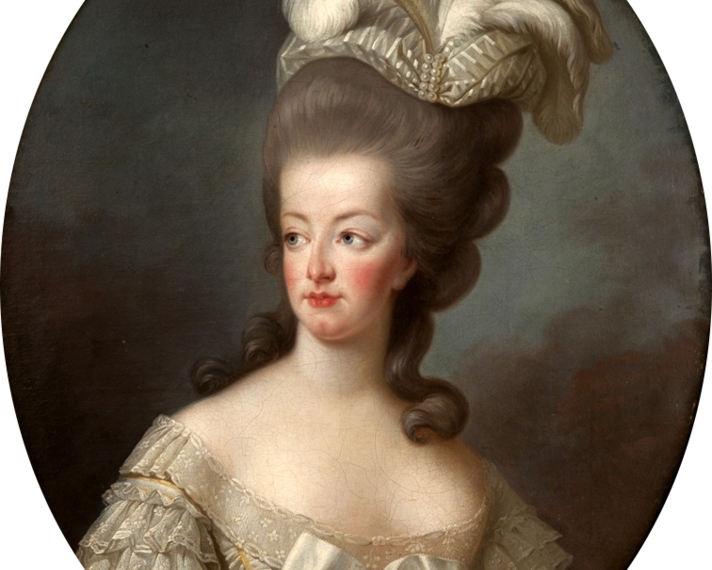 Un portrait de Marie-Antoinette en buste d’après Louise-Élisabeth Vigée